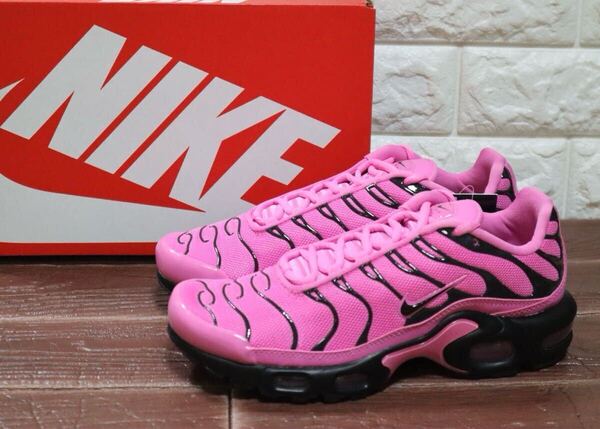 新品 23㎝ NIKE ナイキ W AIR MAX PLUS SE ウィメンズ エア マックス プラス SE ブラックピンク BLACK PINK