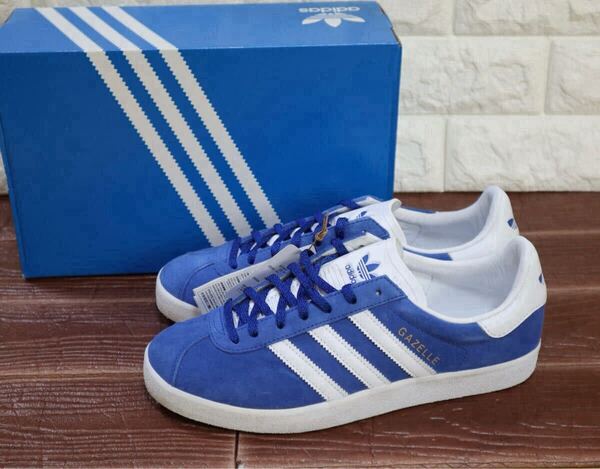 新品 定価17600円 26㎝ adidas originals アディダス オリジナルス ガゼル 85 GAZELLE 85 ブルー IG0456