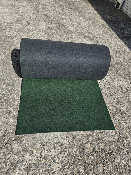 【新品】本格ポリエステル不織布 防草シート(グリーン) 巾1m×40m