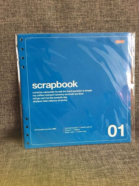 *scrapbook corniche camomile my coffee moment red go cart airplane rider EP レコード アナログ 渋谷系 限定 コーニッシュカモミール