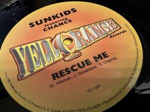 12”★Sunkids Featuring Chance / Rescue Me / ヴォーカル・ハウス!