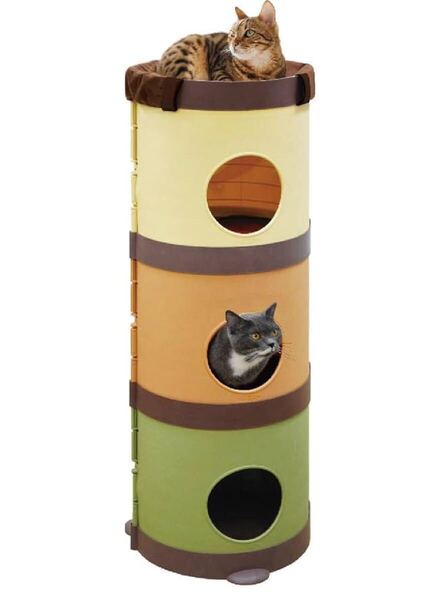 【送料無料】CATMANSIONお昼寝ハンモック キャティーマン キャットタワー ネコ 猫壱