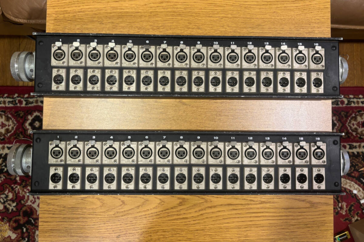 P】 カナレ電気 CANARE 16J12F12 コネクタボックス パラパラ