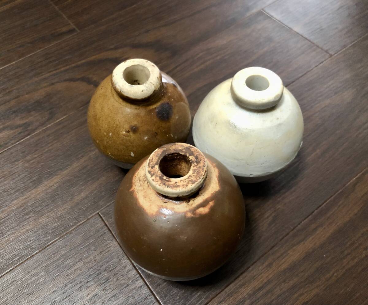 ww2 実物 旧日本軍 海軍 四式手榴弾 陶器 手榴弾 川越出土品