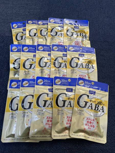 15袋★★DHC ギャバ(GABA) 20日分(20粒)x15袋【DHC サプリメント】★送料無料★賞味期限2028/01