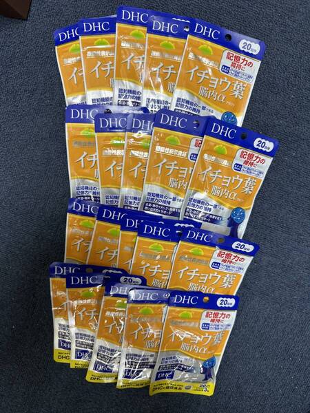 20袋★DHC イチョウ葉 脳内α 20日分(60粒)x20袋【DHC サプリメント】★送料無料★賞味期限2027/10