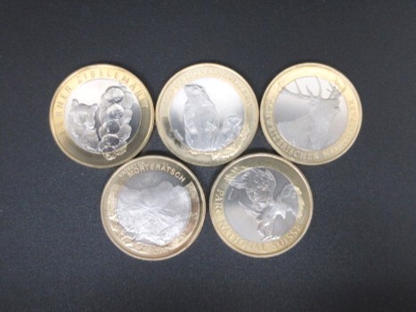 スイス 10フラン バイメタル ユングフラウ記念硬貨2005 美術品