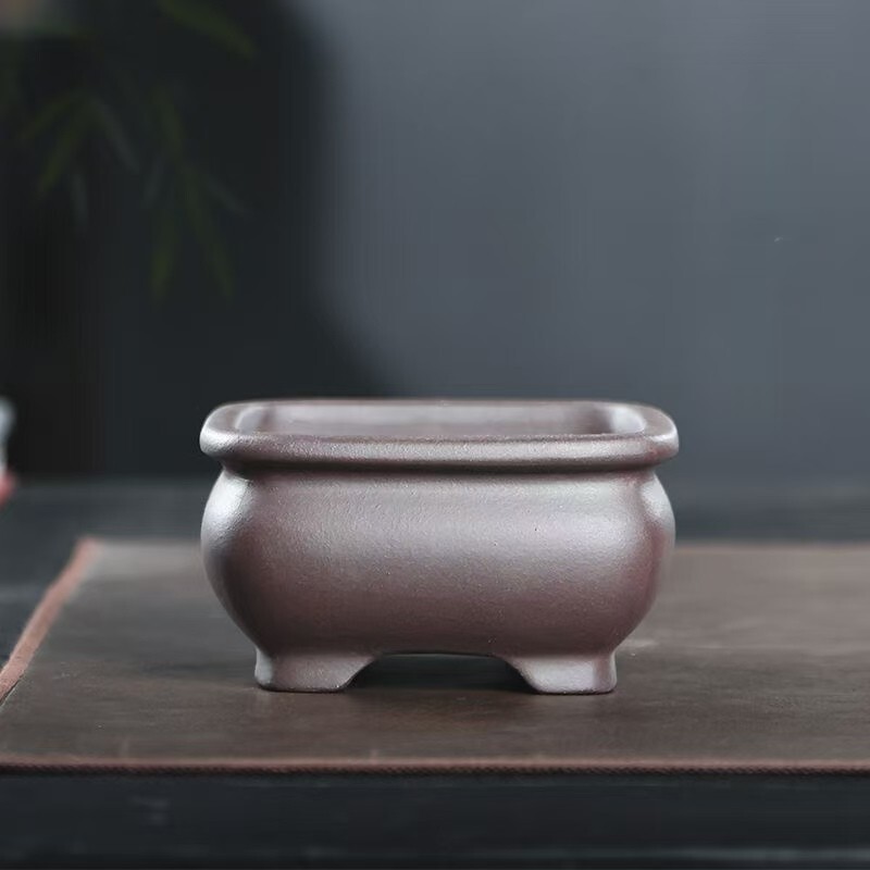 竜紋高脚楕円鉢 多肉植物鉢 紫砂鉢 盆栽鉢 植木鉢 小品盆栽鉢 大品盆栽鉢 竜紋高脚楕円鉢 多肉植物鉢 紫砂鉢 盆栽鉢 植木鉢 小品盆栽鉢 大