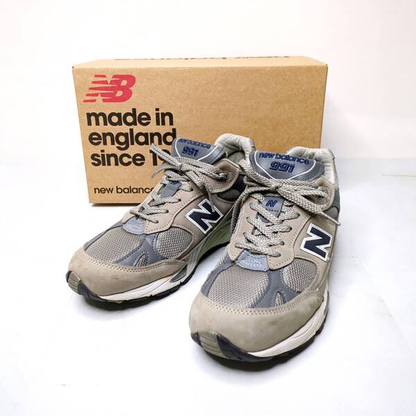 26.0cm New Balance ニューバランス 911 スニーカー M991ANI D 20周年 アニバーサリー UK MADE IN ENGLAND イングランド イギリス製 グレー