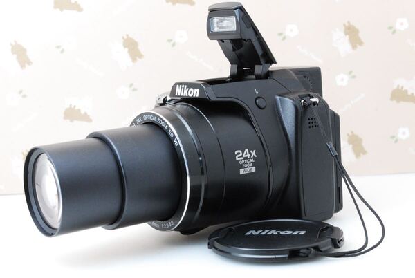 旅行に★スマホ転送★Nikon COOLPIX P90★超望遠24倍★望遠カメラ★使いやすいネオ一眼コンパクトデジタルカメラ