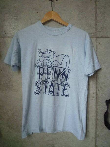 【レア】80s USA製 100%COTTON! PENN STATE champion チャンピオン Tシャツ ヴィンテージ vintage 70s