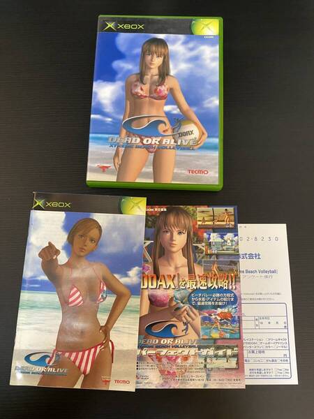 送料無料 Xbox★デッドオアアライブ エクストリーム ビーチバレーボール★used☆DoA Xtreme Beach Volleyball☆import Japan
