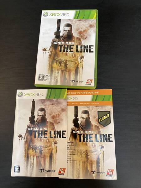 送料無料 初回限定版 Xbox360★スペックオプス ザ・ライン★used☆Spec ops the line☆import Japan