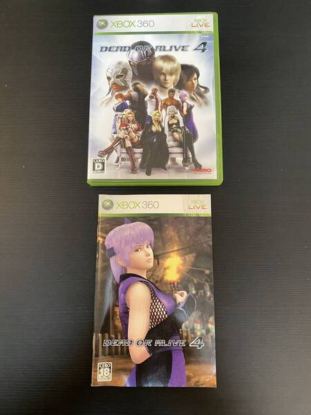 送料無料 Xbox360★デッドオアアライブ4★used☆DoA 4☆import Japan