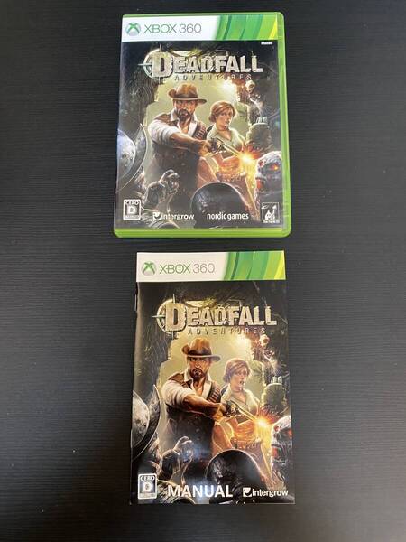 送料無料 Xbox360★デッドフォールアドベンチャー★used☆Dead fall adventure☆import Japan