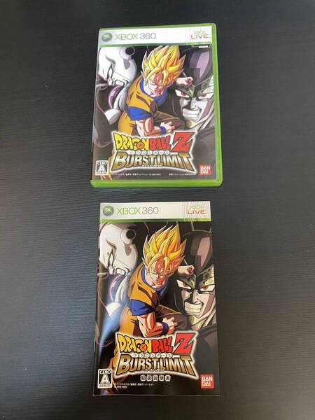 送料無料 Xbox360★ドラゴンボールZ バーストリミット★used☆Dragon Ball Z Burst limit☆import Japan