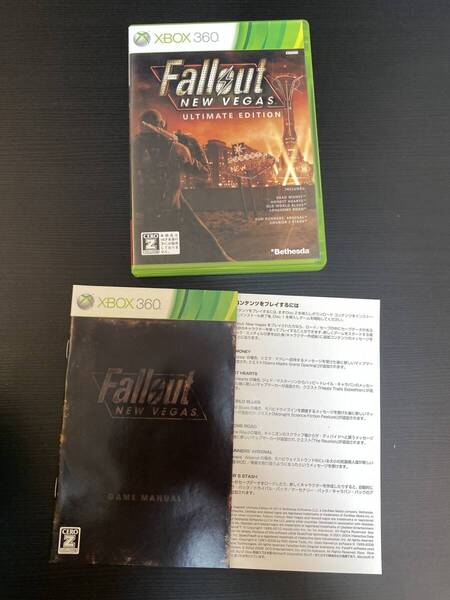 送料無料 Xbox360★フォールアウト ニューベガス アルティメットエディション★used☆Fallout New Vegas Fo NV☆import Japan