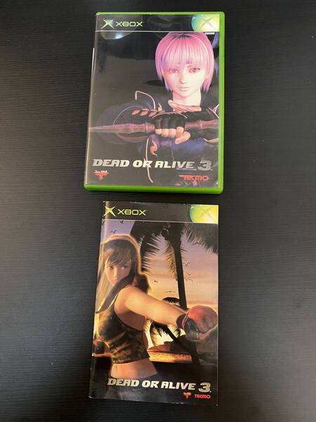 送料無料 Xbox★デッドオアアライブ 3★used☆DoA 3 Dead or Alive 3☆import Japan