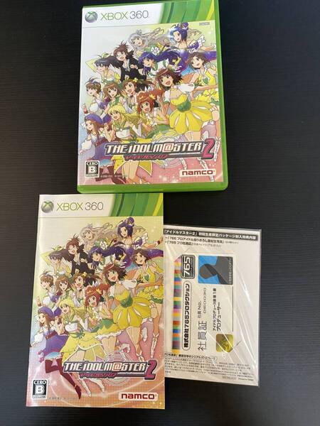 送料無料 初回特典付 Xbox360★アイドルマスター2 アイマス★used☆Idolmaster 2☆import Japan
