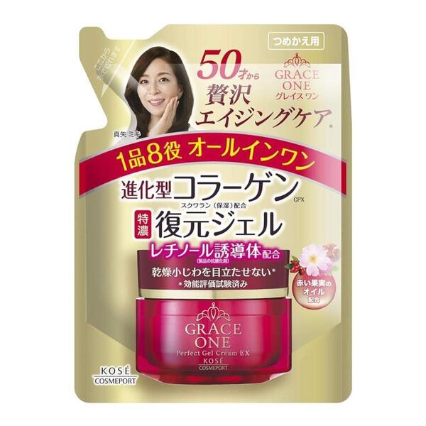 ■ 【単品】 KOSE コーセー グレイスワン オールインワン 濃潤リペアジェル EX 詰め替え 90g
