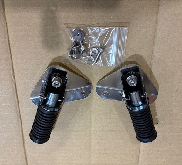 TA02.TA03 ホンダジャイロキャノピー ワイドステップキット 折り畳み式 カスタム 改造 ヤンキーステップ