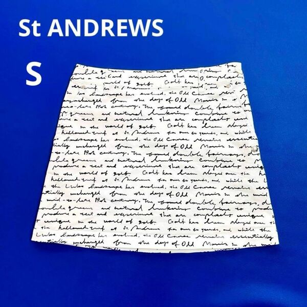 セントアンドリュース S ゴルフ スカート ホワイト 総柄 St ANDREWS