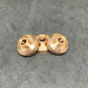 Bachトランペット用フォスファーブロンズ製トップキャップ