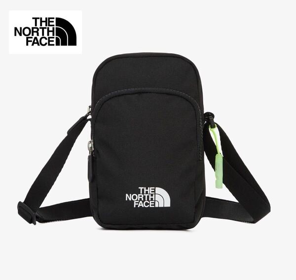 THE NORTH FACE ノースフェイス キッズクロスバッグ スモール ショルダーバッグ ポーチ 小物収納 ブラック 海外限定