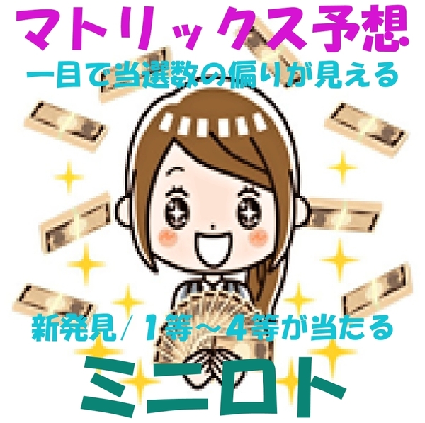ミニロト/2025年新製品マトリックス予想 / 今までにないロト理論で新発見のマトリックス予想