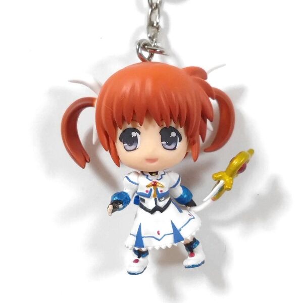 魔法少女リリカルなのは■高町なのは■きゅんキャラアクセント キーホルダー バリアジャケットVer. 思い出は時の彼方なの The MOVIE 1st