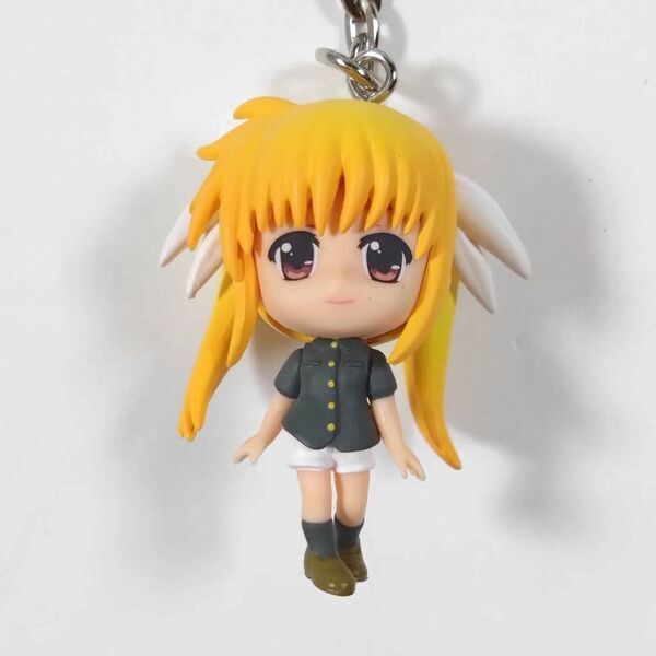 魔法少女リリカルなのは■フェイト・テスタロッサ■きゅんキャラアクセント キーホルダー 私服Ver. なまえをよんで The MOVIE 1st
