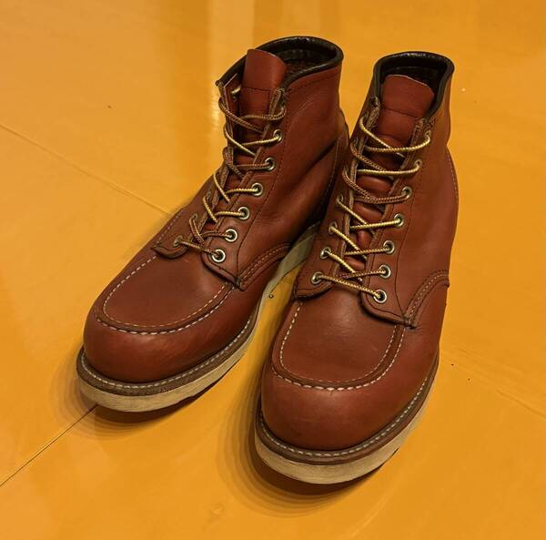10年 レッドウィング 8875 アイリッシュセッター 赤茶 オロラセット モックトゥ レースアップ ブーツ redwing size 9D