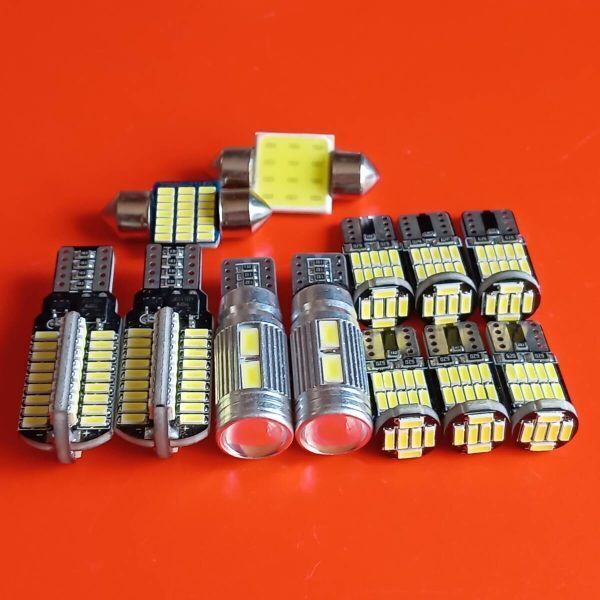 ZWA10 CT200h 超爆光!T10 LED ルームランプ ナンバー灯 バックランプ ポジション 12点セット ホワイト レクサス /45/10/26/t31/t28