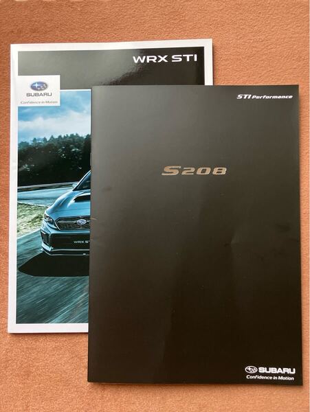 【送料無料】 【即決】 自動車 カタログ 2017年 スバル S208 限定車両 SUBARU WRX STI CAB-VAB