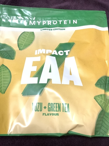 Impact EAA 1kg ゆずグリーンティー【マイプロテイン】【新品未使用】