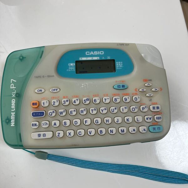 カシオ KL-P7 ネームランド 動作OK