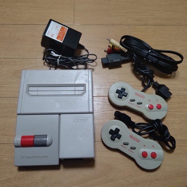 ニューファミコン本体一式 NEWファミコン ファミリーコンピュータ Nintendo 本体②