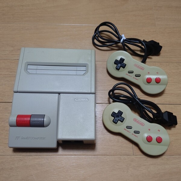 ニューファミコン本体一式 NEWファミコン ファミリーコンピュータ Nintendo 本体③