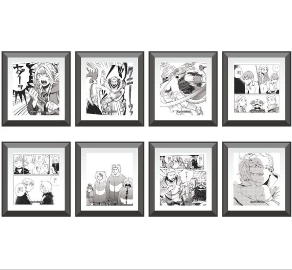 ダンジョン飯 迷宮探索展 トレーディング額入りマグネットB ランダム4個