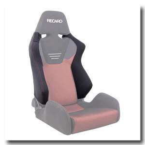 レカロ・カバー10) RECARO SR-6専用 背・肩サイドカバー1体型 Wステッチ仕様 (ステッチ色とベルトホルダー右,左をご連絡下さい)