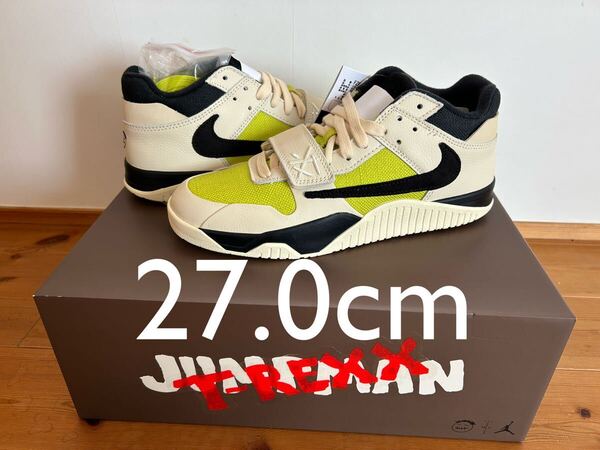 Travis Scott Nike Jordan Jumpman Jack TR CJ1 T-Rexx Bright Cactus FZ8117-102