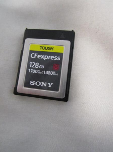 SONY TOUGH cfexpress typeB 128GB