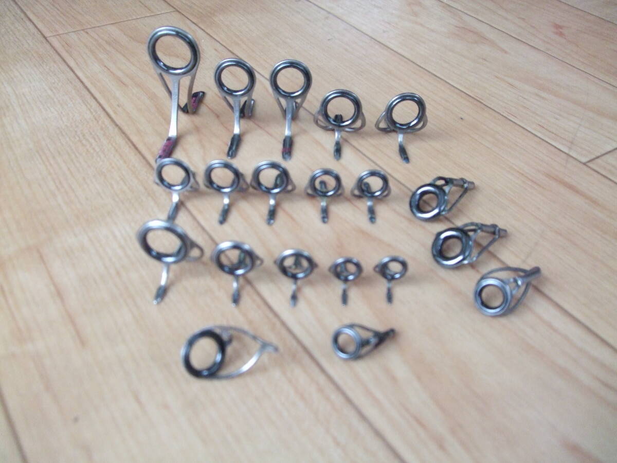 FUJI ハイスピンダーガイド チタニウム ルビー使用サファイアガイド3つセット FUJI ハイスピンダーガイド チタニウム ルビー使用サファイア