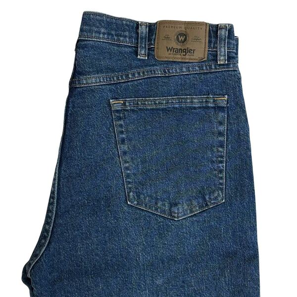 ラングラー ジーンズ W36 L30 ストレッチ ストレート ブルー デニムパンツ(P092)