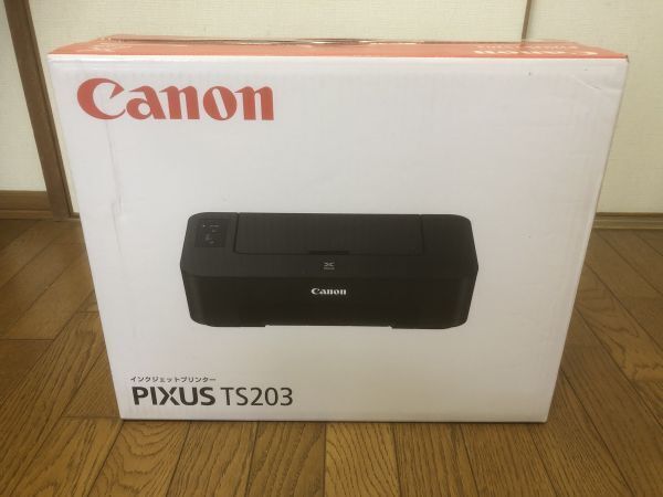 インク欠品 在庫処分 CANON プリンター PIXUS TS203ブラック
