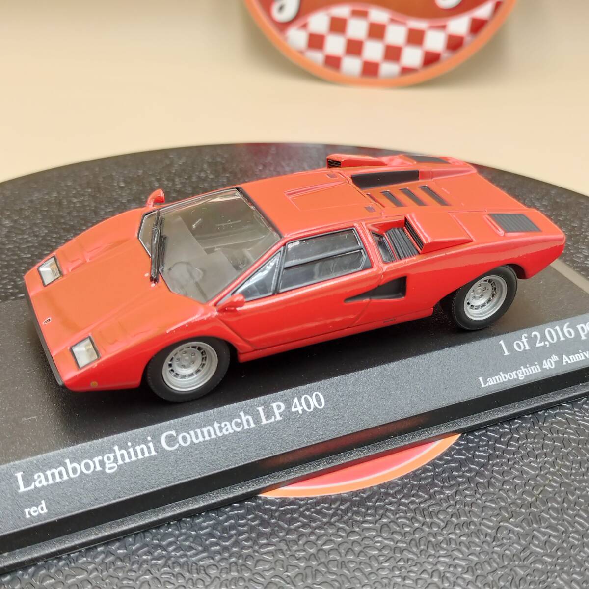 1/43 ランボルギーニ カウンタック LP400 レッド 1974