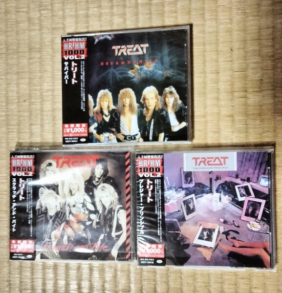 トリート treat ハードロック メロハー AOR セット まとめ売り サバイバー スクラッチアンドバイト プレジャープリンシプル