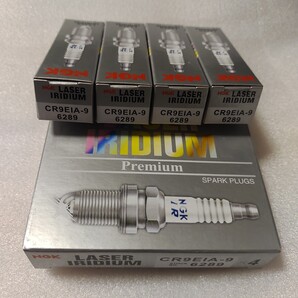 NGK CR9EIA−9 6289 レーザーイリジウム プラグ 4本 未使用品