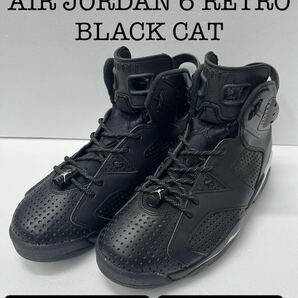 26.5cm ナイキ エアジョーダン6 レトロ ブラックキャット s4341 NIKE AIR JORDAN6 RETRO BLACK CAT