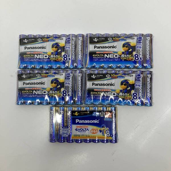 志)新品 送料無料★パナソニック エボルタネオ/エボルタ 単4形 アルカリ乾電池 8本P×5(計40本) Panasonic EVOLTA 期限2032年以上(I)0512N